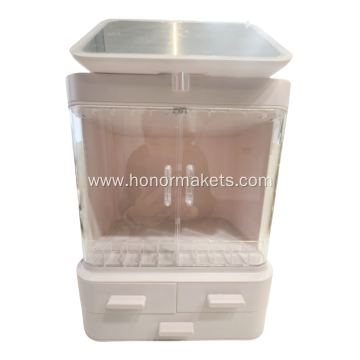 Cosmetic Storage box with Mirror